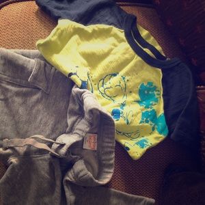 Jumping Bean Sweat pants with a Tshirt